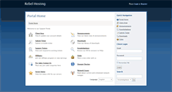 Desktop Screenshot of crm.rebelhosting.net